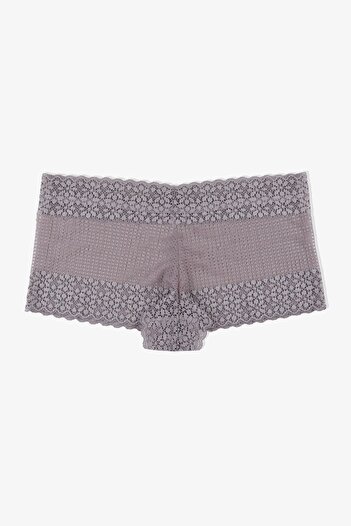 koza iç giyim Women's 3-Pack Lace Boxer Briefs (Different Lace Options)