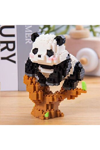 Choice W1117 Nobox Creative DIY Assemable Animal Cute MINI Chinese Style Animal Panda Building Block Educat