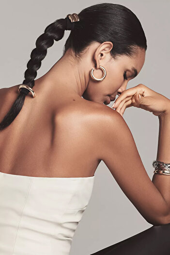 New Obsessions Gold Detailed Hair Clip Set 2-Pack