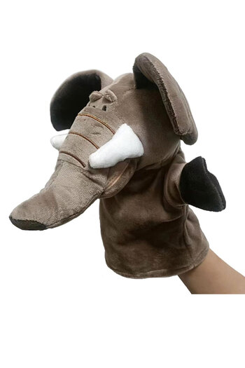 Toyaş Hand Puppet Plush Toy with Moving Mouth