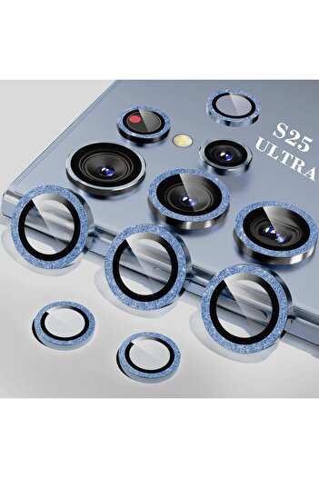 AWH lens for Samsung Galaxy S25 Ultra, Tempered Glass with Aluminum Edging, Anti-Scratch