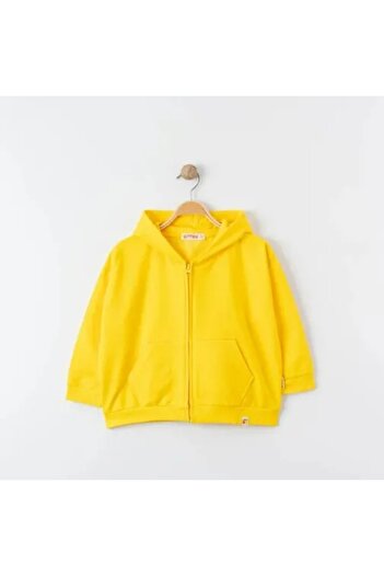 Tiffany uğurböceğiçocuk Tiffany Oversize Eşofman Theme Çocuk Kapşonlu Fermuarlı Sweatshirt 27116
