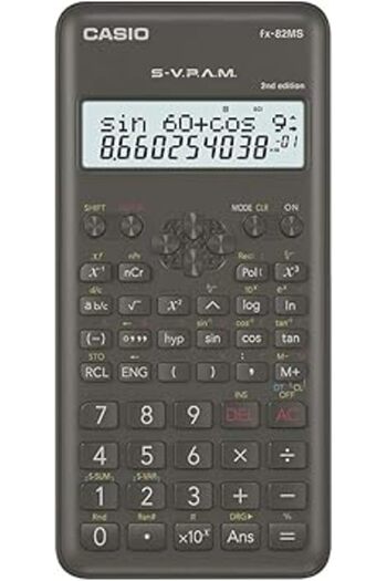 Casio الآلة الحاسبة العلمية FX-82MS-الإصدار الثاني