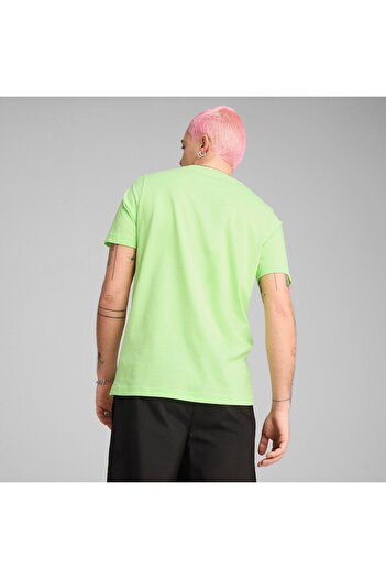 Puma T-shirt Puma Ess Logo Lab Summer Tee, Πράσινο, Ανδρικό