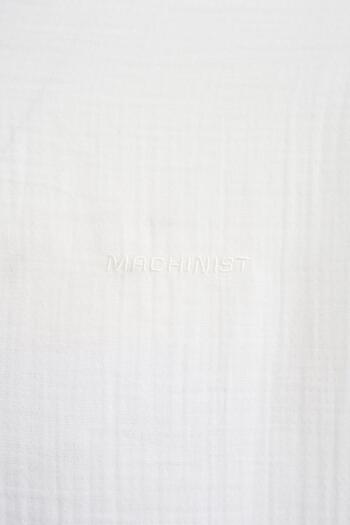 Machinist Men's Basic Long Sleeve Cotton Ecru Shirt