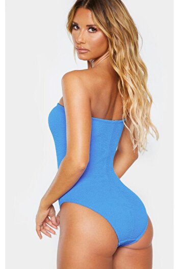 DEEP BEACH Strapless Swimsuit