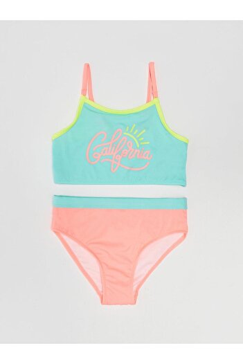 DEEP BEACH Printed girls' bikini suit