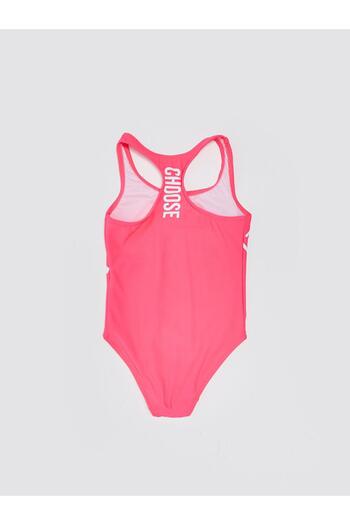 DEEP BEACH White Printed swimsuit for girls DB200798CM