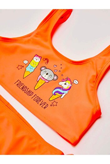 DEEP BEACH Girl's Bow Bikini Set