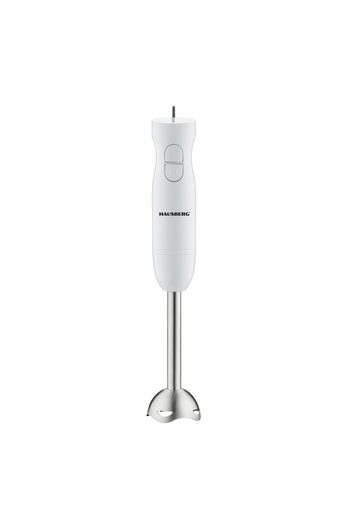 Hausberg Blender de mana HB-7674AB, 300W, 2 viteze, material ABS, lame din otel inoxidabil, Alb