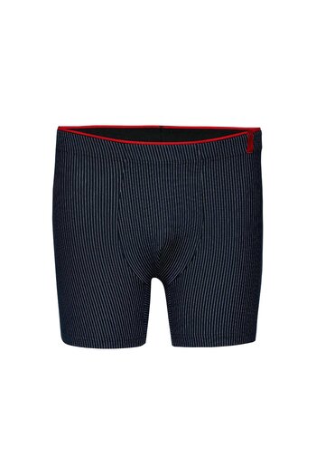 Weweus Μπλε Navy Blue Cotton Elastane ριγέ μπόξερ 14921