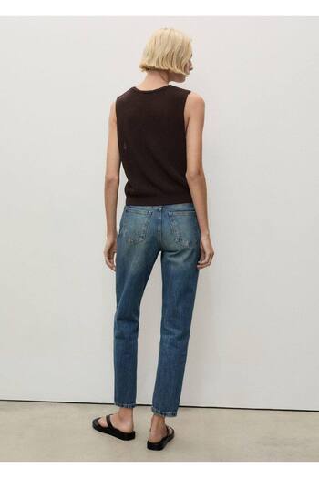 MANGO Woman Mom2000 Ψηλόμεσο Mom Jean Παντελόνι