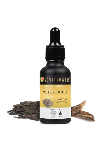 Soulflower White Oudh Aroma Oil Clear 30ml