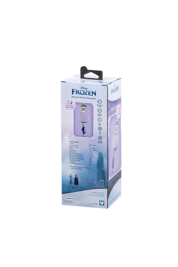 Volkano Frozen Bluetooth Kids Microphone – Wireless, TWS Pairing, Aux Output, Mic Echo, Micro SD Slot