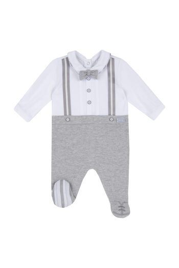 Chicco Overall mit Fliege und Trägern – Nachhaltige Baumwolle