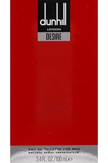 Alfred Dunhill Dunhill Desire Red for Men Eau de Toilette 100ml, 125710