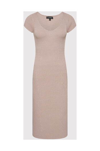 Guess Rochie din tricot Bej Adulti