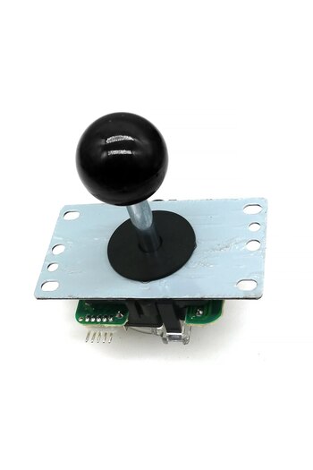Choice black Copy SANWA Joystick With 5 Pin Connector 8 Way Classic Square Restrictor Arcade Game Machine S