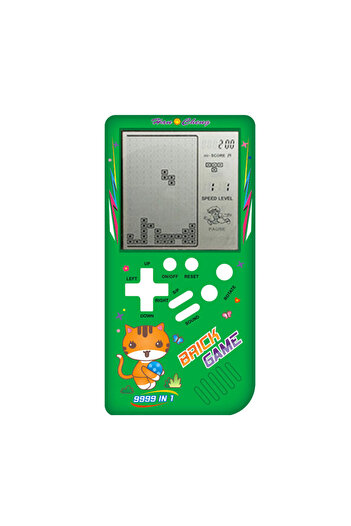 Choice green Mini Portable Retro Handheld Console Children Classic Pocket Nostalgic Play BRICK Game Machine