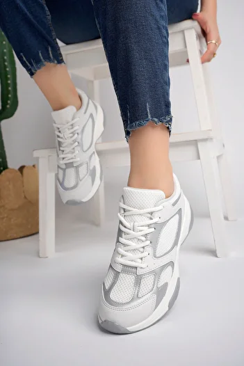 pasyone Women's Gray Casual Sneaker - Comfortable and Stylish