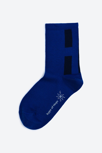 Hype of Steps Indigo Dream - Saks Blue Socket Socks