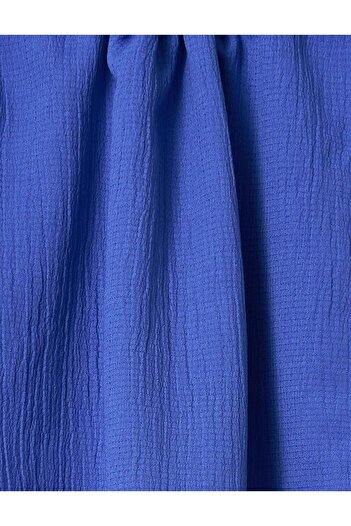 Kayra Σάλι με υφή Cobalt Blue Mio