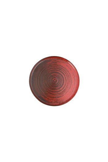 Porland Ethos Lykke Red Flat Plate 18cm 04Alm 005772