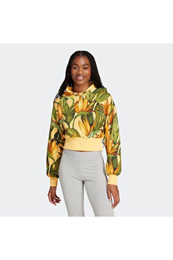 adidas ADIDAS women's FARM HOODIE sweatshirt - JD6282