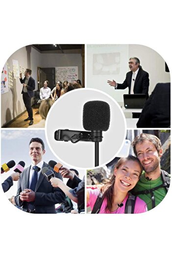 BOYA BY-DM10 PC Iphone Telefon Yaka Mikrofonu