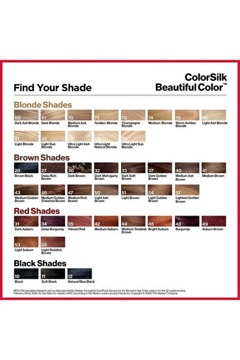 Revlon Permanent Hair Color, 100% Gray Coverage, Ammonia-Free, Keratin, 47 Medium Rich Brown
