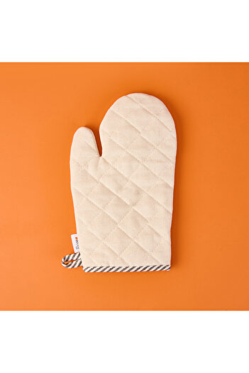 Evidea Soft Nemo Oven Mitts - Ecru - 20X30 cm