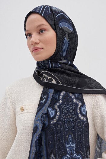 carell Harmony Blue Early Silk Σάλι