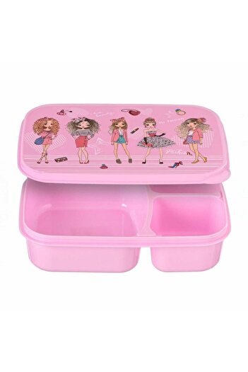 Micostore Girls' Compartmented Casserole, Pink, 970 Ml, School Lunch Box, For Lunch