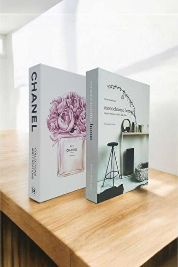 BayCazip Decorative Book Look Box Set of 2 Decorative Book Looking Box