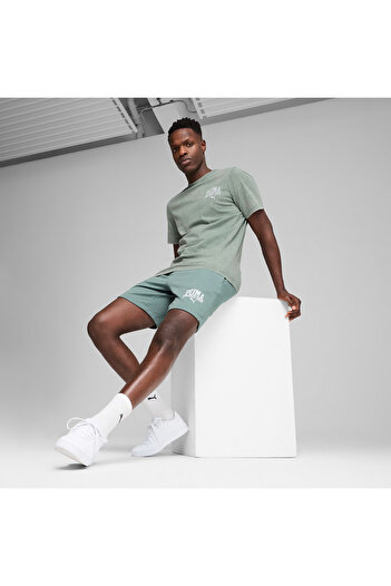 Puma Class Erkek Yeşil Günlük Stil Şort 68465330