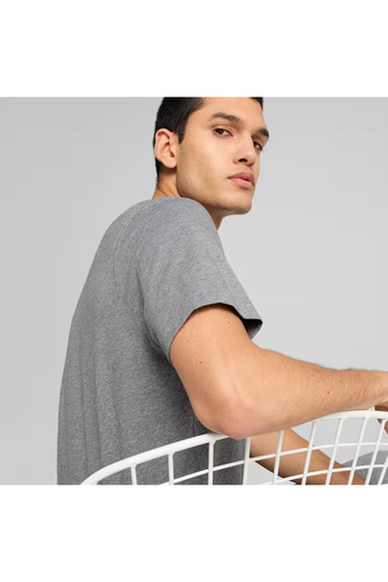 Puma ESS sz. 1 Logo Tee közepes szürke heather