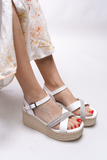 Riccon Tylbellis Women's Sandals 0012501   - White