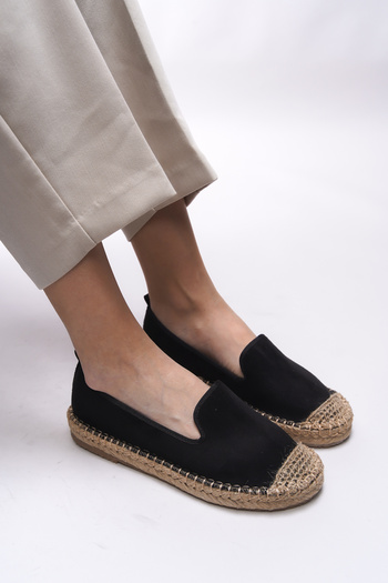 Riccon Giselnesia Women's Espadrille 00123 Black