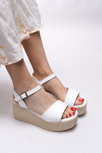 Riccon Aalpisys Women's Sandals 0012504   White