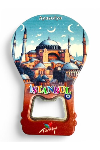 GALATA GIFT Bottle Opener Opener Magnet Balloon Shaped Istanbul Hagia Sophia Decorative Soda Soda Opener