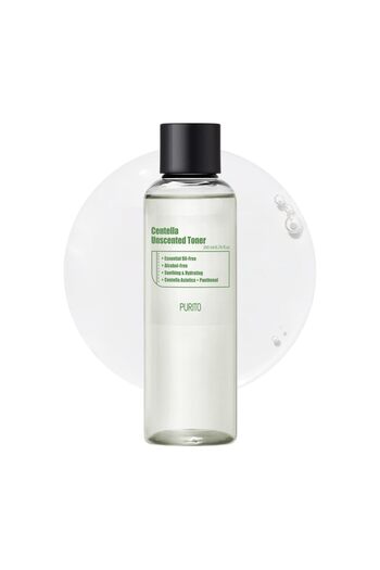 Purito Centella Unscented Toner, 200ml, Sensitive Skin, Soothing, K-Beauty