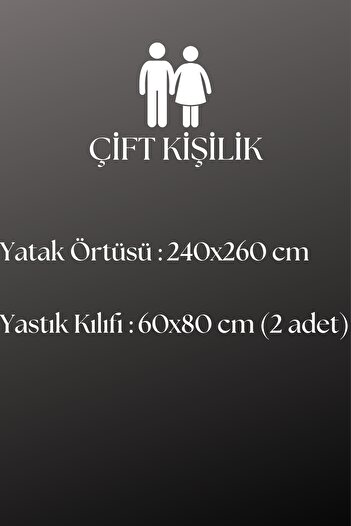 Sivalde Çiçekli Desen Çift Kişilik Kapitoneli Krem Yatak Örtüsü
