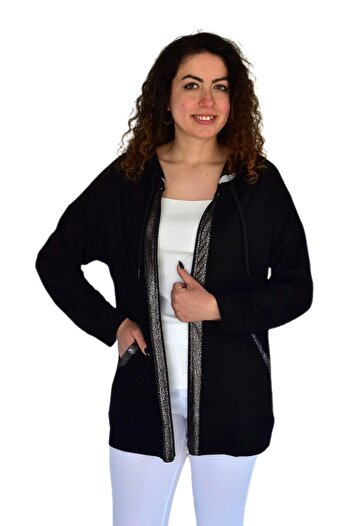 wearon tekstil Women's Sports Hooded Zipper Cardigan Bgl-St04263