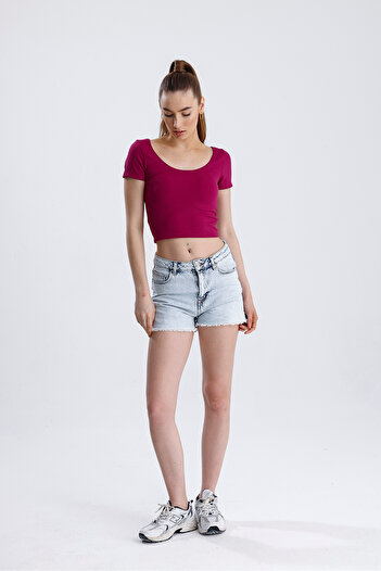 FV Short Sleeve Upaya Crop Top