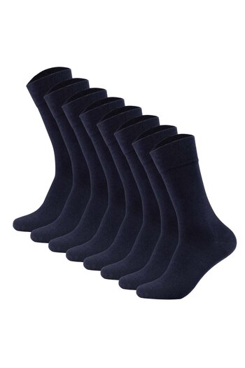 camano Unisex Socken - Organic Cotton, einfarbig, 8er Pack