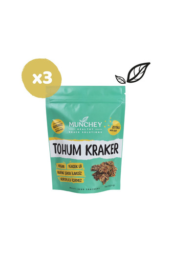 MUNCHEY 100 Gr 3-Piece Olive Seed Cracker Set