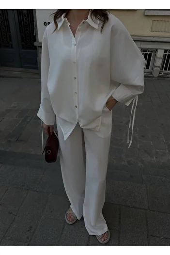 soBasic Linen Tncel Comfort Double Set