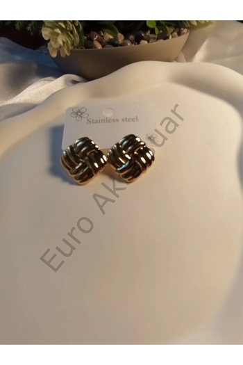 stainless steell Steel Earring Square