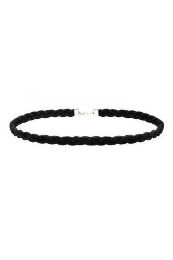 Bijustore Black Candy Hair Braid and Choker Women's Application