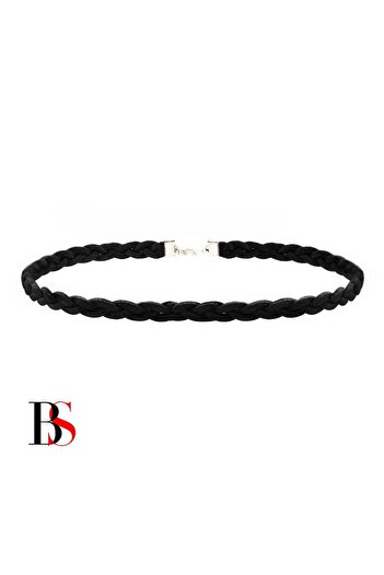 Bijustore Black Candy Hair Braid and Choker Women's Application